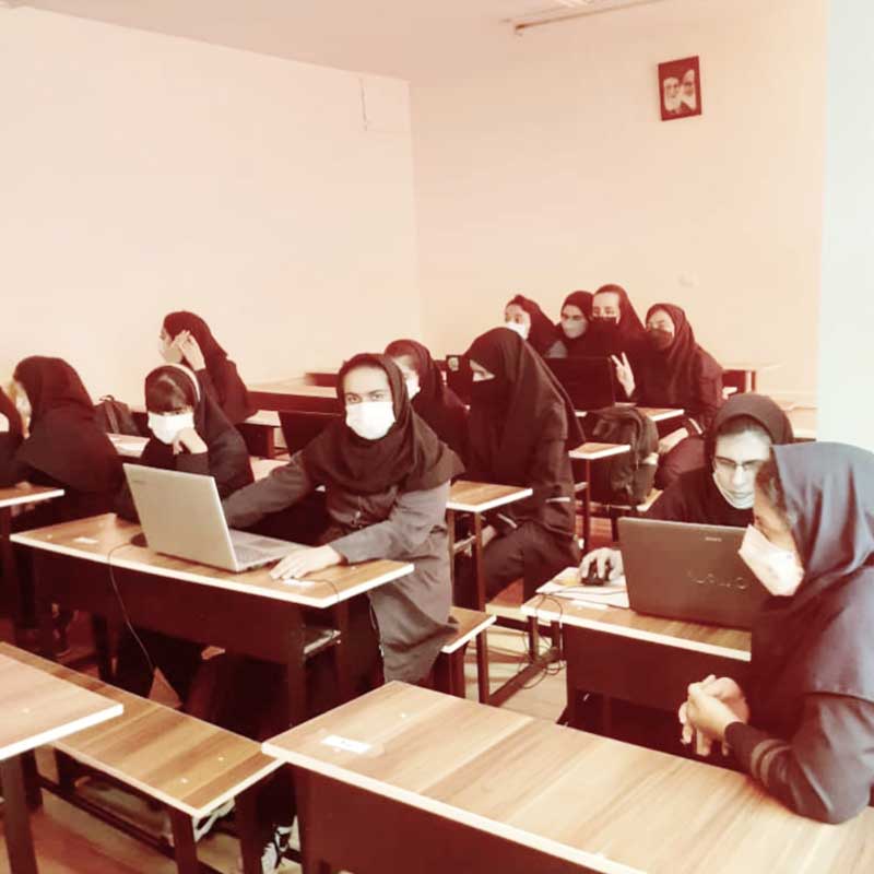 کلاسهای فرهنگی دبیرستان سلام رسالت